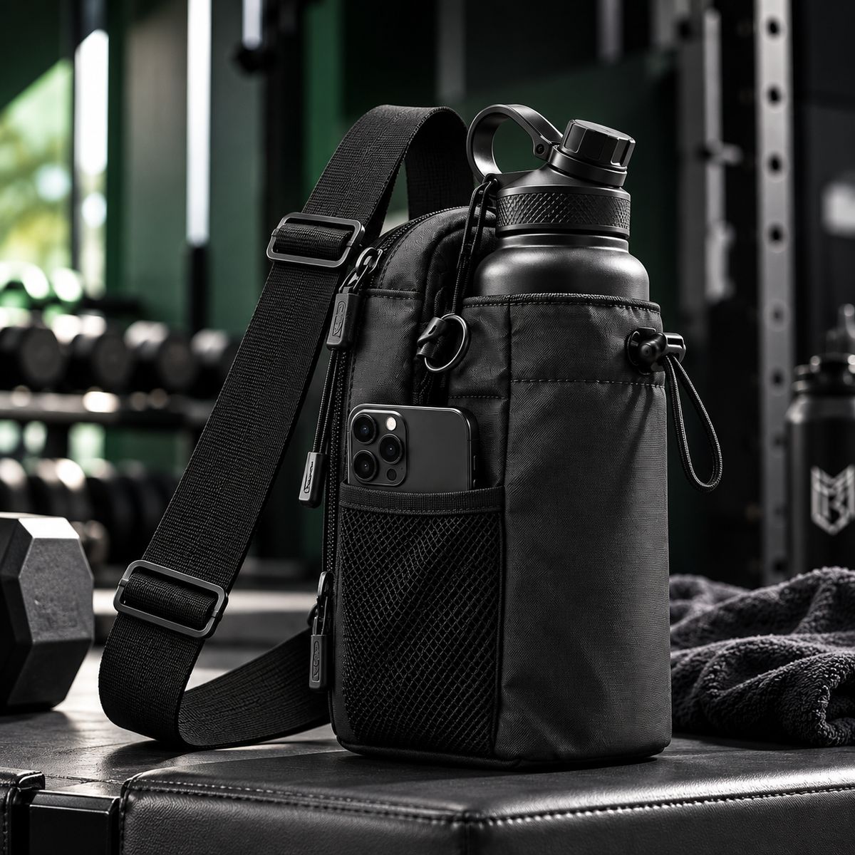 FitByRVK Multifunctional Sports Water Bottle
