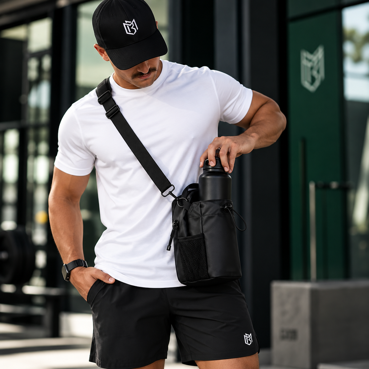 FitByRVK Multifunctional Sports Water Bottle